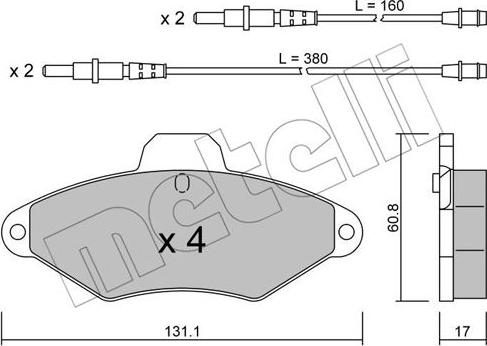 Metelli 22-0144-0 - Jarrupala, levyjarru inparts.fi