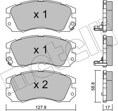 Metelli 22-0140-0 - Jarrupala, levyjarru inparts.fi