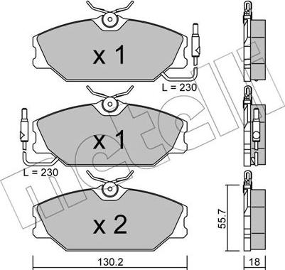 Metelli 22-0142-1 - Jarrupala, levyjarru inparts.fi