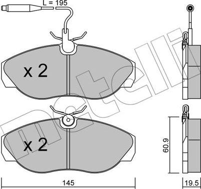 Metelli 22-0154-0 - Öljynsuodatin inparts.fi