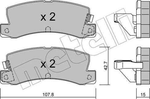 Metelli 22-0161-2 - Jarrupala, levyjarru inparts.fi