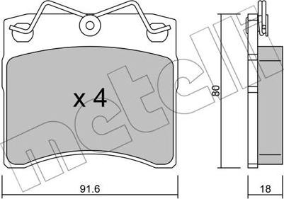 Metelli 22-0163-0 - Jarrupala, levyjarru inparts.fi