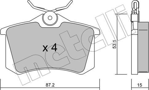 Metelli 22-0100-0 - Öljynsuodatin inparts.fi