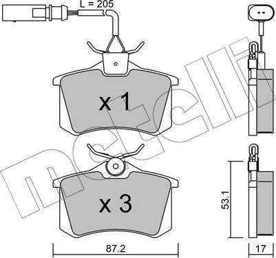 Metelli 22-0100-3 - Öljynsuodatin inparts.fi