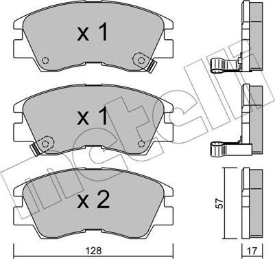 Metelli 22-0115-0 - Jarrupala, levyjarru inparts.fi