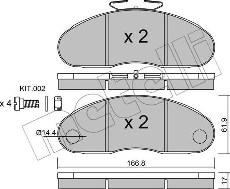 Metelli 22-0111-1 - Jarrupala, levyjarru inparts.fi