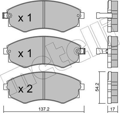 Metelli 22-0188-0 - Jarrupala, levyjarru inparts.fi