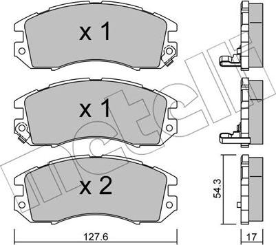 Metelli 22-0135-0 - Jarrupala, levyjarru inparts.fi