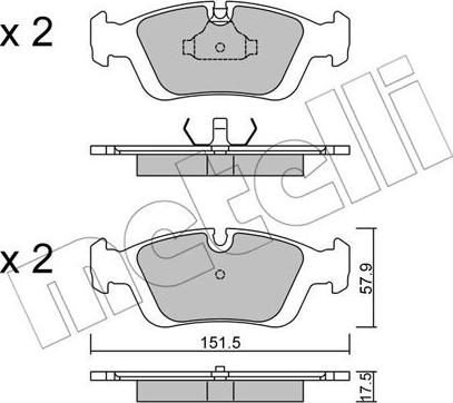 Metelli 22-0124-0 - Öljynsuodatin inparts.fi