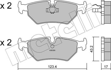 Metelli 22-0178-0 - Jarrupala, levyjarru inparts.fi