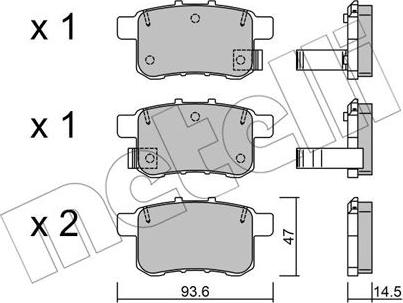 Metelli 22-0868-0 - Öljynsuodatin inparts.fi