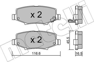 Metelli 22-0863-0 - Öljynsuodatin inparts.fi