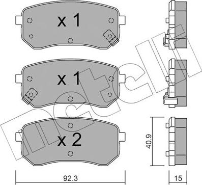 Metelli 22-0815-0 - Jarrupala, levyjarru inparts.fi