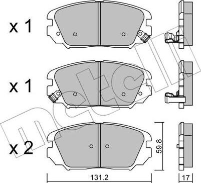 Metelli 22-0885-0 - Öljynsuodatin inparts.fi