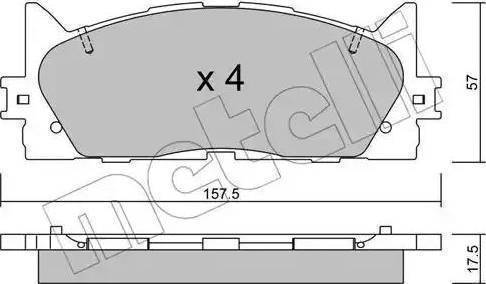 Magneti Marelli 363700201733 - Jarrupala, levyjarru inparts.fi