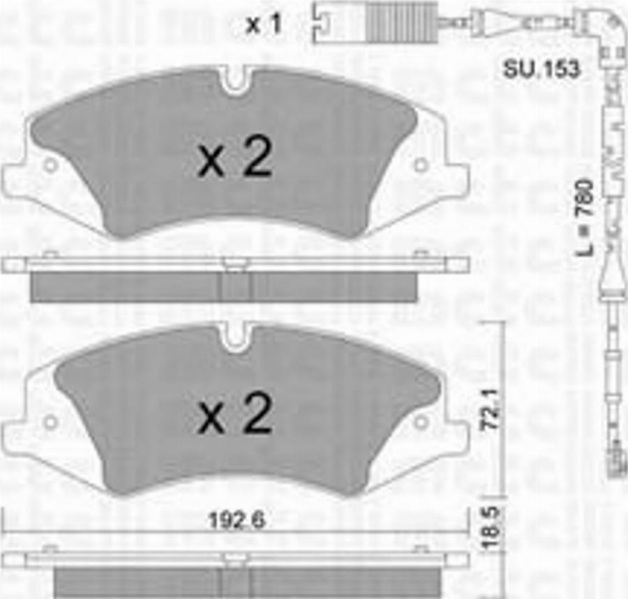 Metelli 2208361K - Jarrupala, levyjarru inparts.fi