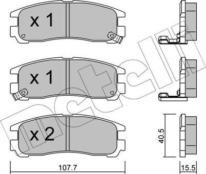 Metelli 22-0398-0 - Öljynsuodatin inparts.fi