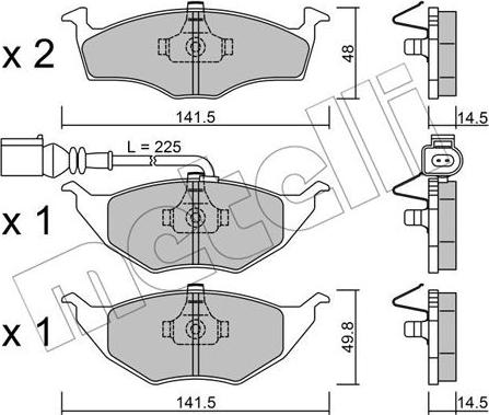 Metelli 22-0345-1 - Jarrupala, levyjarru inparts.fi