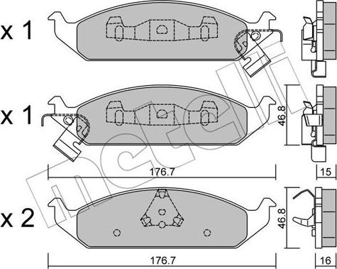 Metelli 22-0355-0 - Jarrupala, levyjarru inparts.fi