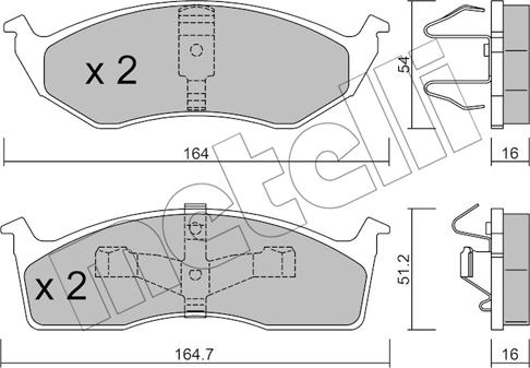 Metelli 22-0356-1 - Jarrupala, levyjarru inparts.fi