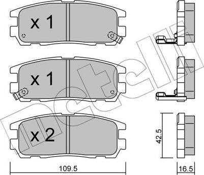 Metelli 22-0358-0 - Öljynsuodatin inparts.fi