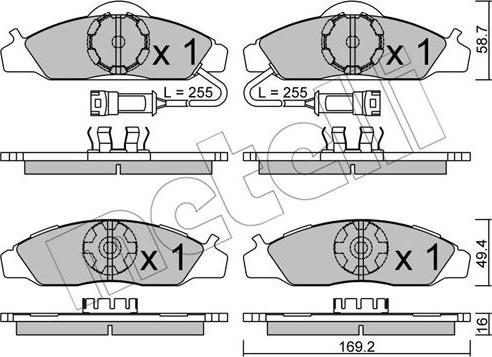 Metelli 22-0368-0 - Jarrupala, levyjarru inparts.fi