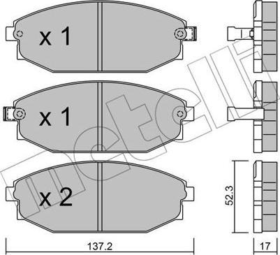 Metelli 22-0363-0 - Jarrupala, levyjarru inparts.fi