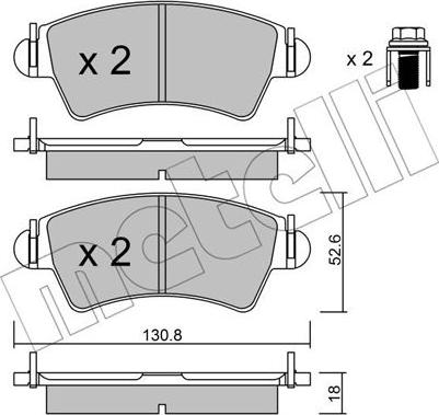 Metelli 22-0313-0 - Jarrupala, levyjarru inparts.fi