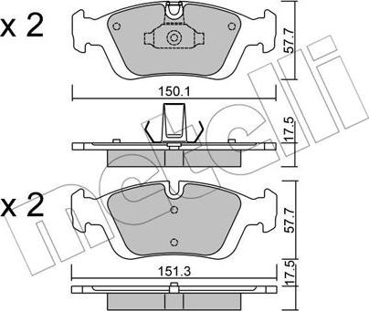 Metelli 22-0312-0 - Öljynsuodatin inparts.fi