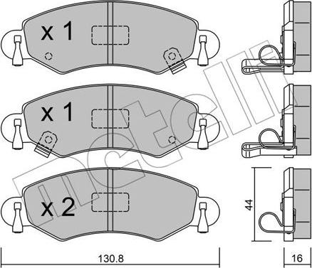 Metelli 22-0339-0 - Jarrupala, levyjarru inparts.fi