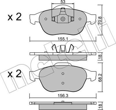 Metelli 22-0336-0 - Öljynsuodatin inparts.fi