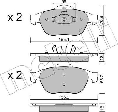 Metelli 22-0336-1 - Öljynsuodatin inparts.fi