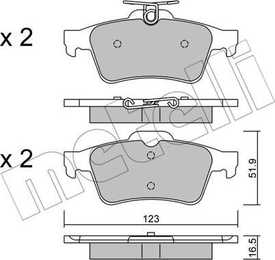 Metelli 22-0337-1 - Öljynsuodatin inparts.fi