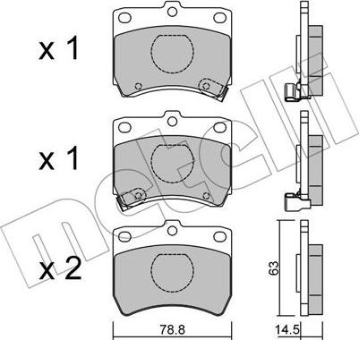 Metelli 22-0370-0 - Jarrupala, levyjarru inparts.fi