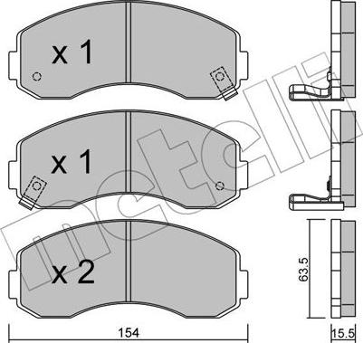 Metelli 22-0377-0 - Jarrupala, levyjarru inparts.fi