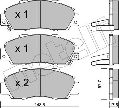 Metelli 22-0298-0 - Öljynsuodatin inparts.fi