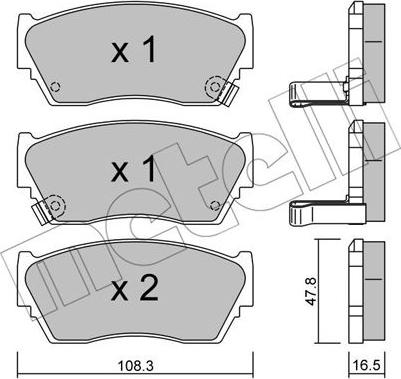 Metelli 22-0246-1 - Jarrupala, levyjarru inparts.fi