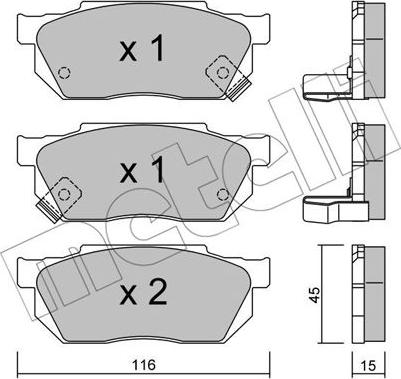 Metelli 22-0247-1 - Jarrupala, levyjarru inparts.fi