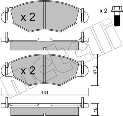 Metelli 22-0254-1 - Jarrupala, levyjarru inparts.fi