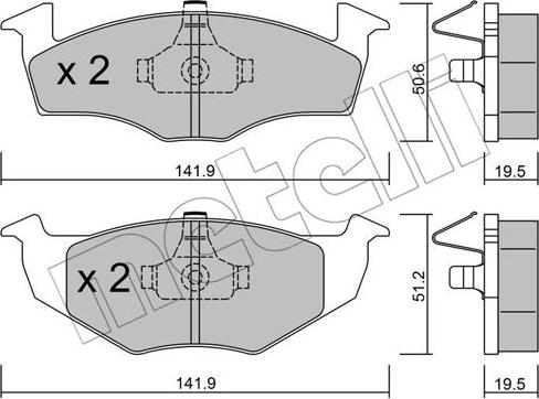 Metelli 22-0206-1 - Jarrupala, levyjarru inparts.fi