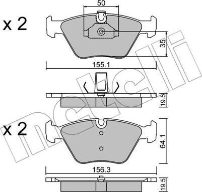 Metelli 22-0207-0 - Öljynsuodatin inparts.fi