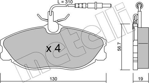 Metelli 22-0214-0 - Öljynsuodatin inparts.fi