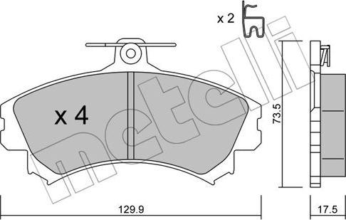 Metelli 22-0216-1 - Öljynsuodatin inparts.fi