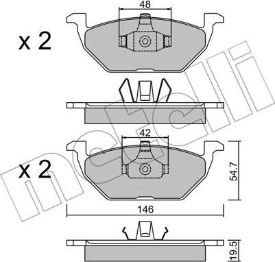 Metelli 22-0211-1 - Öljynsuodatin inparts.fi