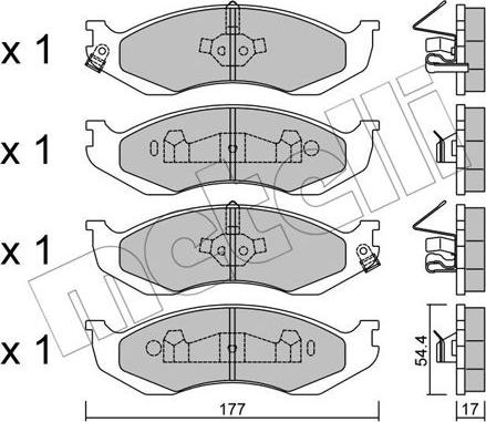 Metelli 22-0218-1 - Jarrupala, levyjarru inparts.fi