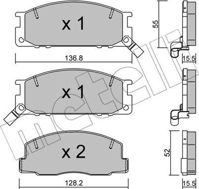 Metelli 22-0280-0 - Jarrupala, levyjarru inparts.fi