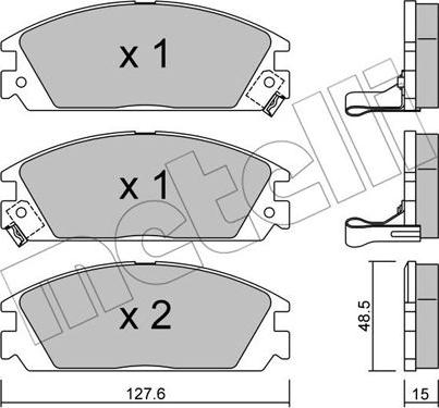 Metelli 22-0237-1 - Jarrupala, levyjarru inparts.fi