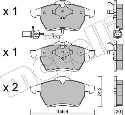 Metelli 22-0279-1 - Öljynsuodatin inparts.fi