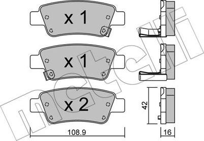 Metelli 22-0790-0 - Öljynsuodatin inparts.fi