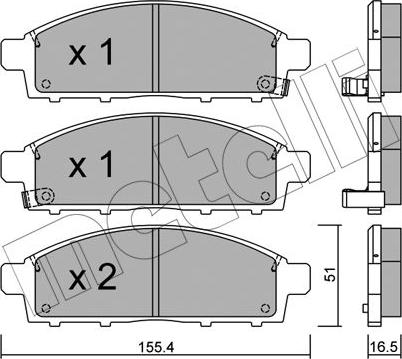 Metelli 22-0791-0 - Öljynsuodatin inparts.fi